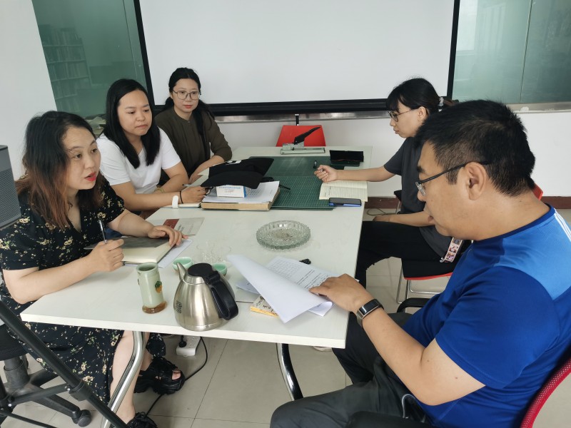 bv伟德国际1946（乡镇建设学院）赴沈阳大学开展2022年暑期调研工作 (1)