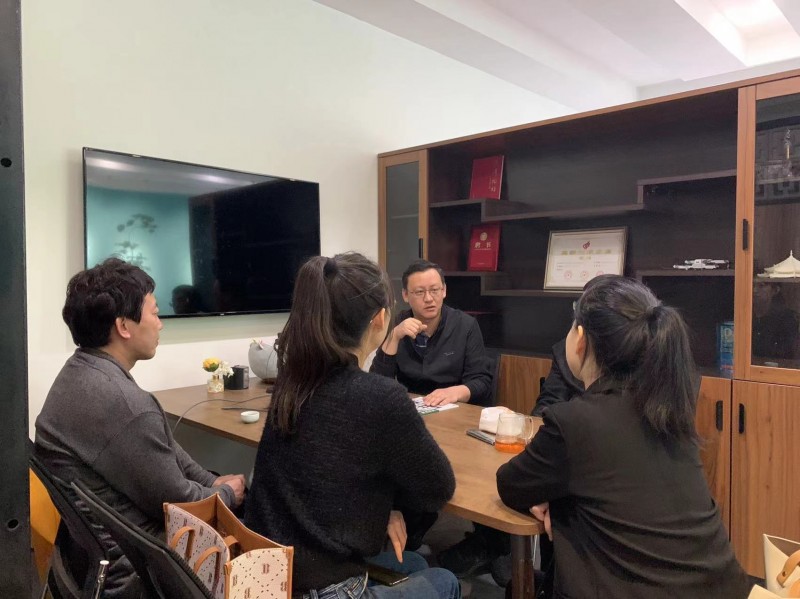 bv伟德国际1946教师一行赴沈阳荣创文旅科技有限公司举行校企合作调研推进会 (1)