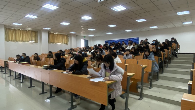 bv伟德国际1946组织召开2021秋季学期教职工期末工作会议暨辽宁省高等学校乡村振兴科技服务智库表彰大会 (2)