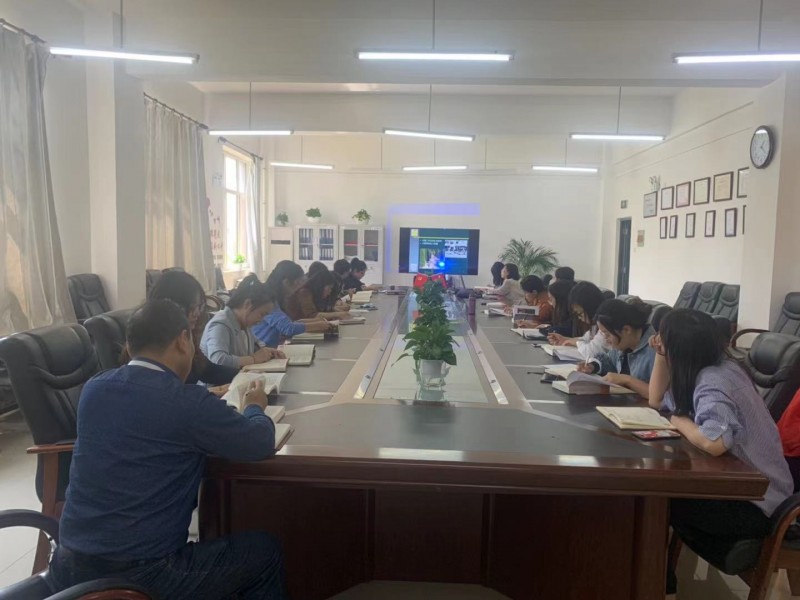 bv伟德国际1946教工党支部开展党史学习教育读书班活动-1